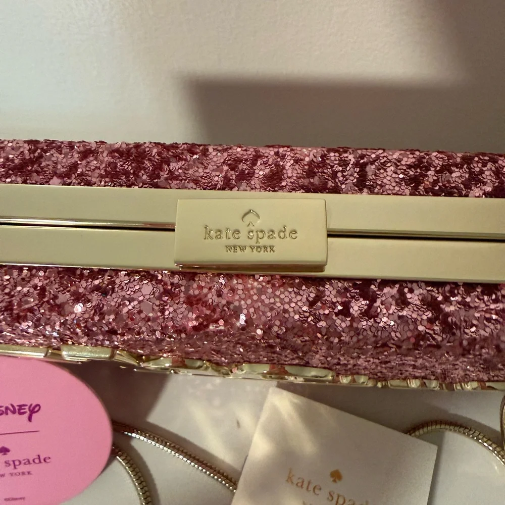 NWT Kate Spade Miss Piggy Crossbody Clutch - Picture 3 of 4